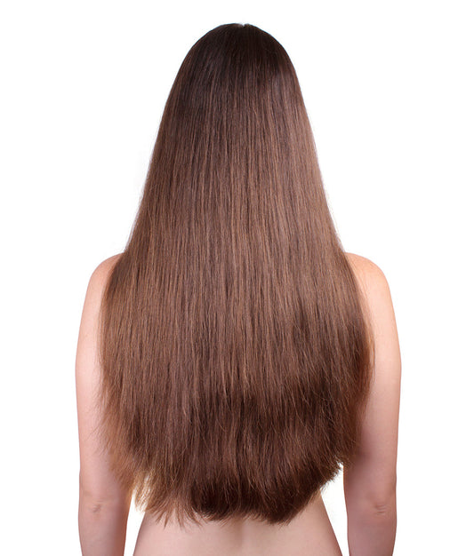Jet Black Human Hair Wig